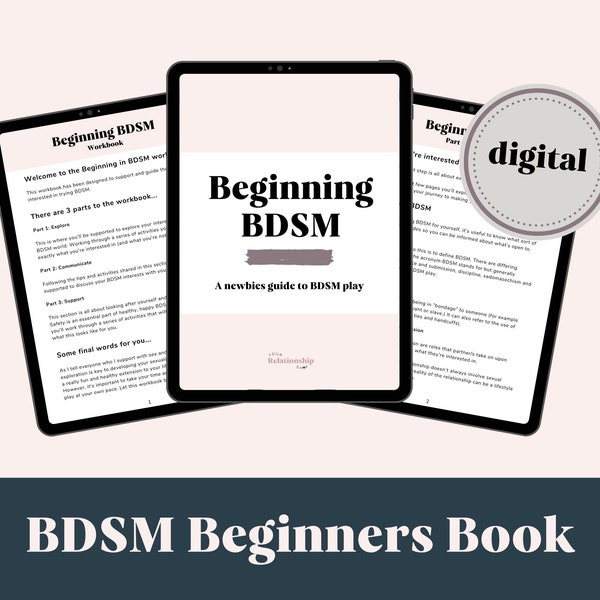 BDSM Workbook: Intro to BDSM, Bdsm Training, Submissive Training, Kinklist, Bdsm Guides, Bdsm Checklist, Bdsm Books, Slave Training, Ddlg