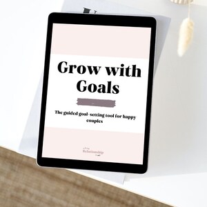 Goal Setting Relationship Workbook: Relationship Planner, Couples Therapy, Goal Planner, Marriage Therapy, Relationship Therapy image 2