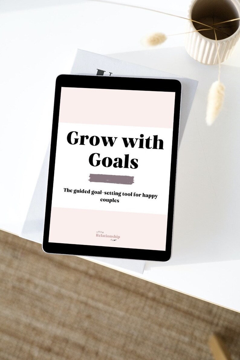 Goal Setting Relationship Workbook: Relationship Planner, Couples Therapy, Goal Planner, Marriage Therapy, Relationship Therapy image 2