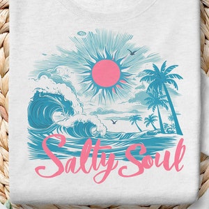 Alma salada de verano png, Png de verano de moda, png de playa, vibraciones de playa png, png de verano estético, png de verano de moda, png sarcástico divertido
