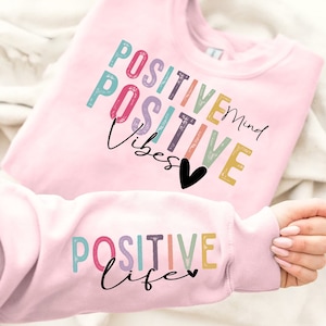 Positive Affirmationen Life Mind Vibes SVG PNG, Boho Selbstliebe svg, motivierende Hülsen-Shirt svg, Boho Zitat Selbstfürsorge svg, Png-Datei