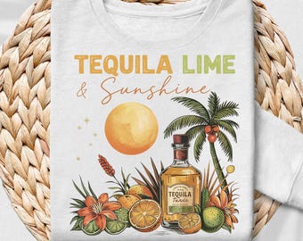 Tequila Lime Sunshine, png, zomerclipart (digitale download)
