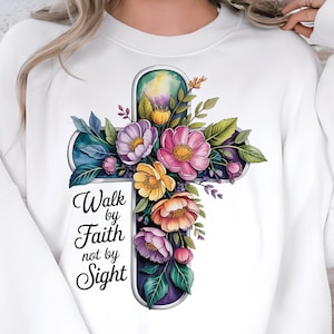 Jesus is the Light PNG, Floral Christian Shirt PNG, Bible Verse PNG, Motivational Quotes Png, Floral Religious Png, Christian Shirt Png