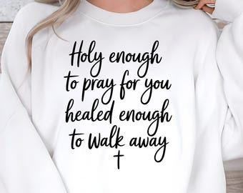 Faith With Boundaries PNG, Boho Christian Quote (Digital Download)