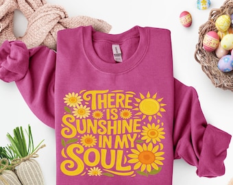 Sunshine In My Soul PNG, Boho Summer Shirt Design (Digital Download)
