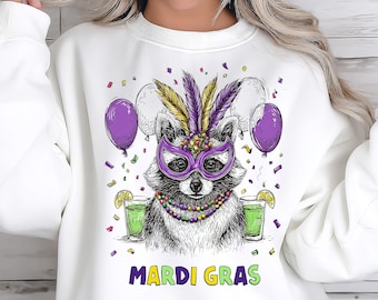 Girl Mardi Gras PNG Sublimation Design, Coquette Carnival Girl Artwork, Digital Download