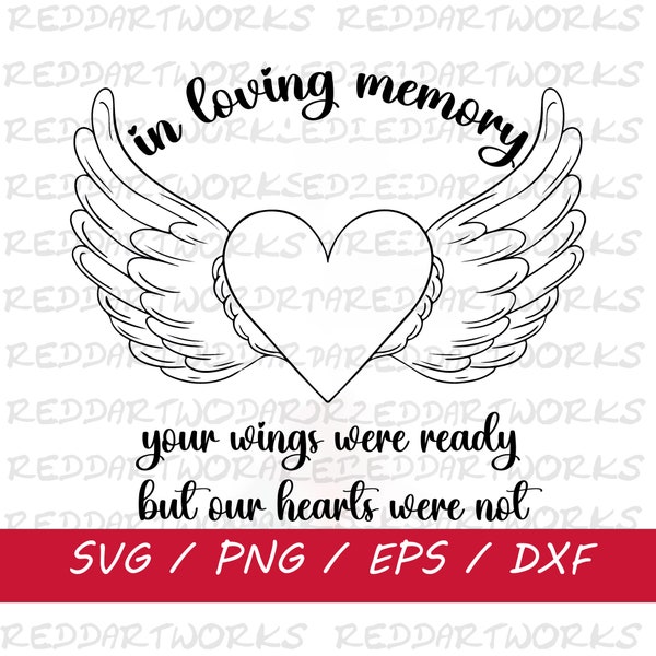 In Loving Memory SVG, Memorial Quote SVG, Memorial SVG, In Memory Svg, In Loving Memory Png, In Memory of Svg, Faith Svg, Inspirational Svg