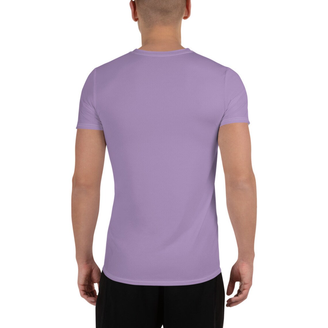 Charmlly Men's Athletic Tshirt lilac Etsy