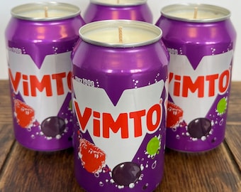 Vimto Can Candle | Smells Like The Drink | Soy Wax Candle | Manchester Purple Cheeky