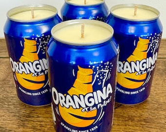 Orangina Can Candle | Smells Like The Drink | Natural Soy Wax | Fizzy Orange Pop