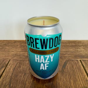 Brewdog Hazy AF Can Candle | Natural Soy Wax Candle | Scented Candle | Craft Beer | Popular Products | Sober October | Fathers Day Gift