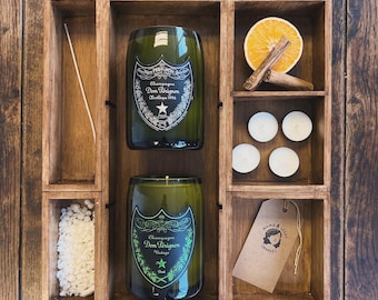 ドン・ペリニヨン シャンパンボトルキャンドル | 天然ソイワックス