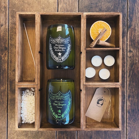 ドン・ペリニヨン シャンパンボトルキャンドル | 天然ソイワックス