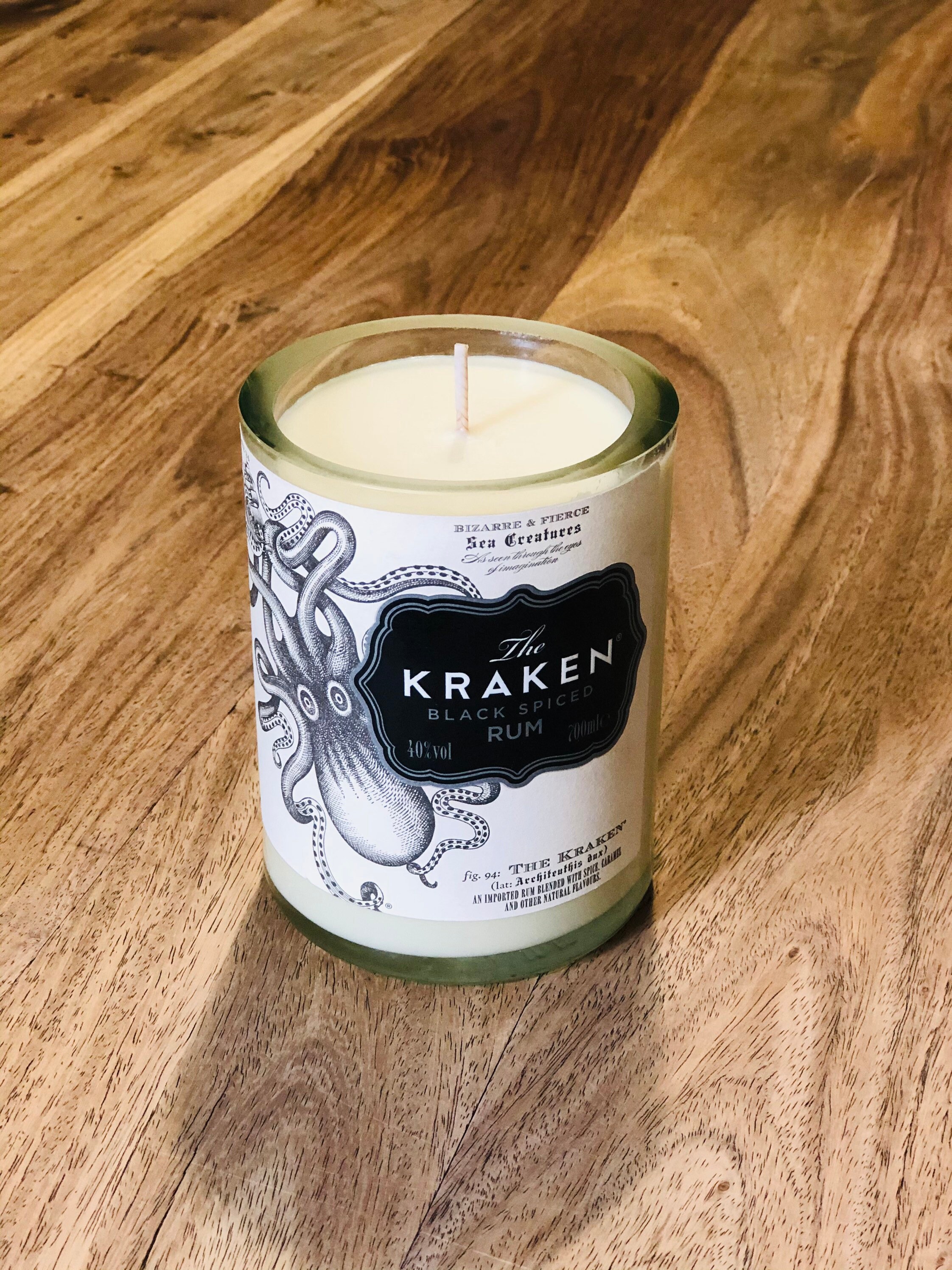 The Kraken Spiced Rum 3 x Soy Wax Candle Set Scented Spiced Etsy