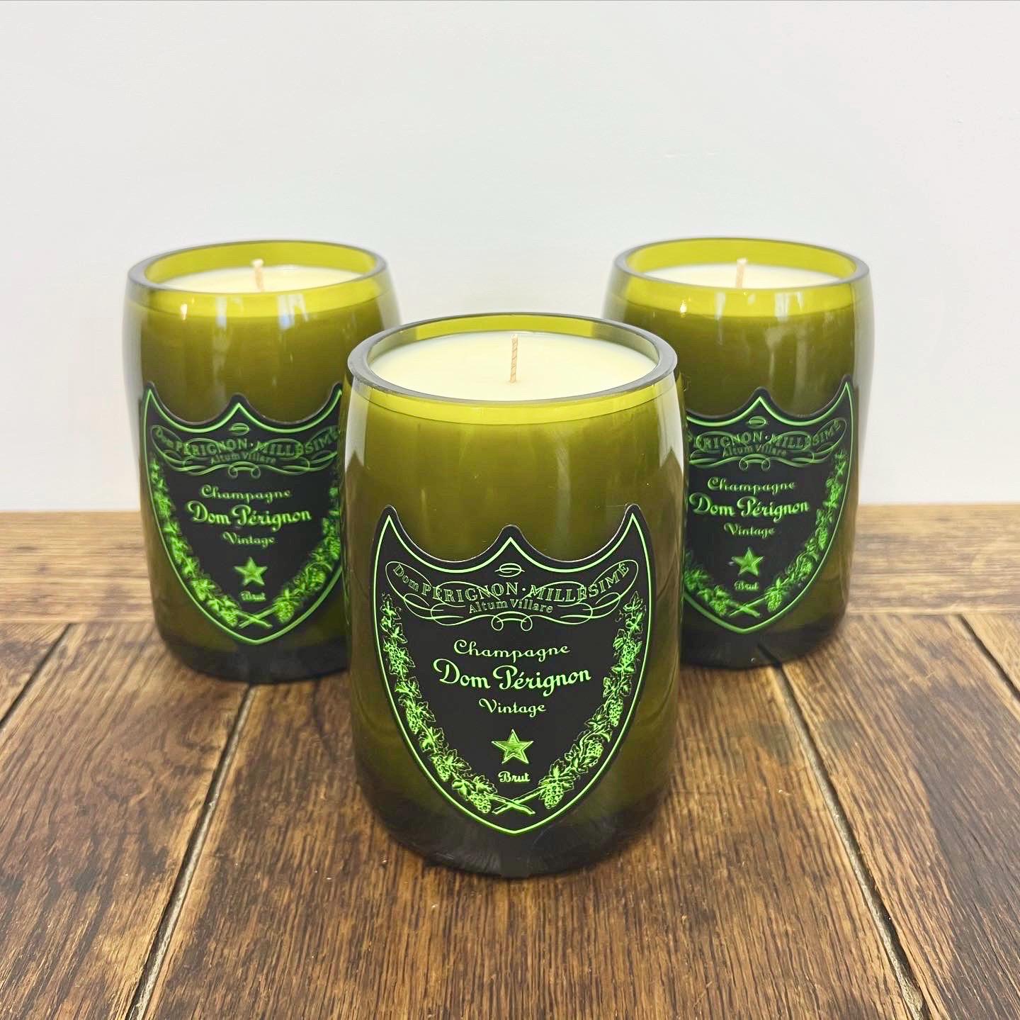 Dom Pérignon アロマキャンドル Dom P Recycled Bottle Candle – Scottsdale Candle Company