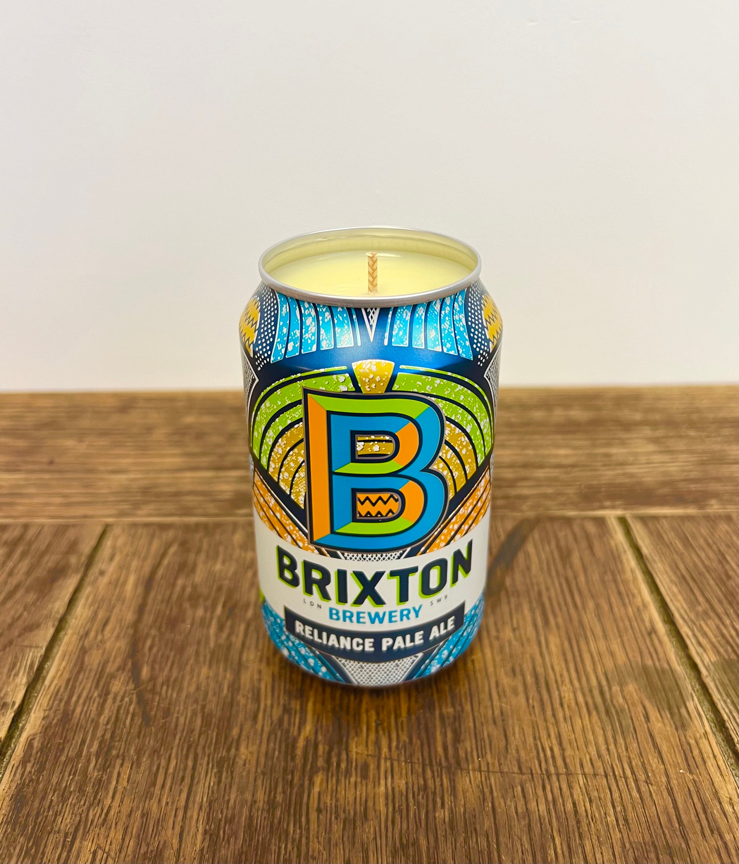 Brixton Brewery Reliance Can Candle Natural Soy Wax Candle