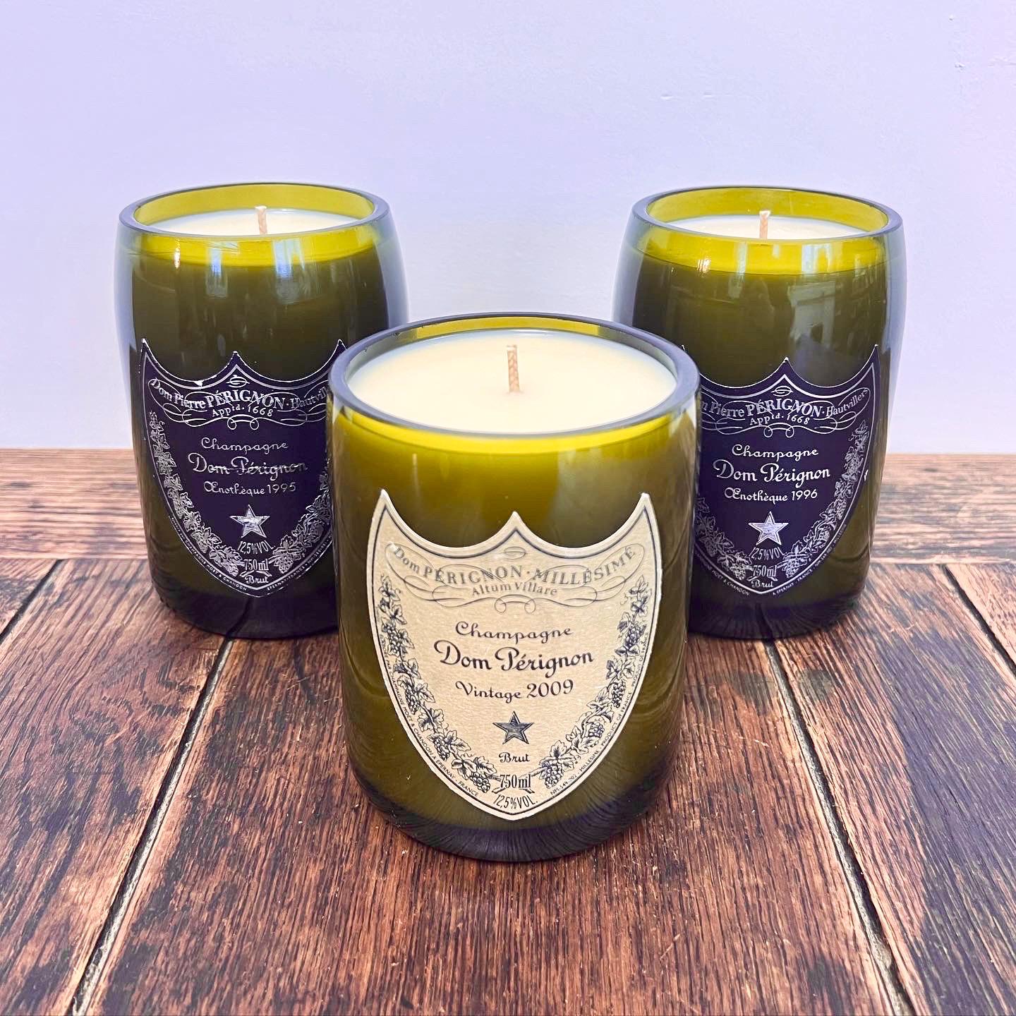 Dom Pérignon アロマキャンドル Dom Perignon Champagne Bottle Candle | Natural Soy Wax
