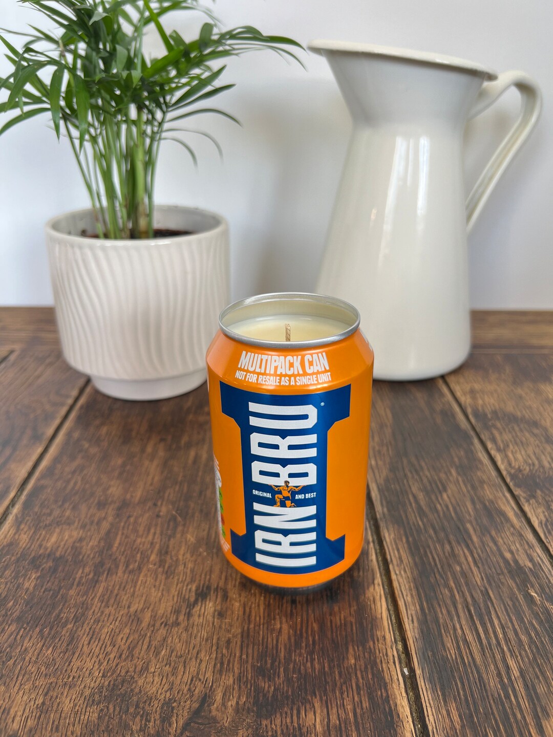 IRN BRU Can Candle Natural Soy Wax Candle Scented Candle Unique Gift