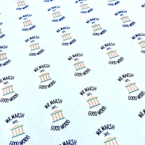 History Stickers - Personalised Teacher Stickers