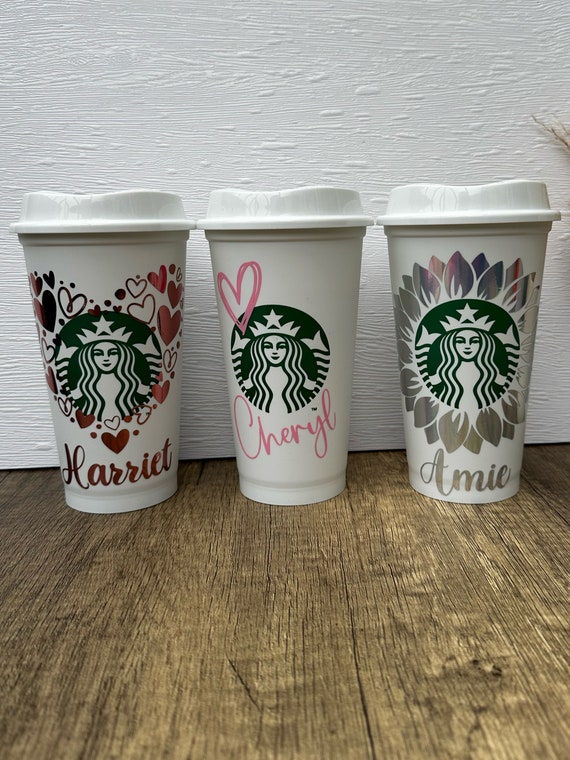 Starbucks | Reusable Cup | Personalised | Hot Coffee Cup | Travel