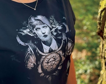 Minerva Goddess T Shirt | Roman Mythology | Athena Inspired Graphic Tee | History Gift for Her