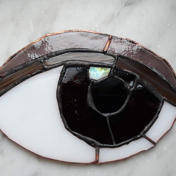 Glasmalerei Auge
