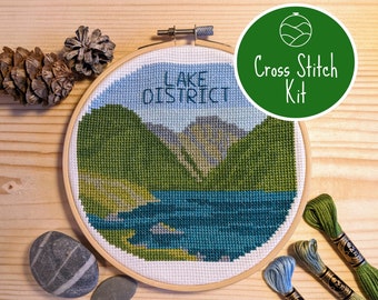 Lake District Cross Stitch Kit