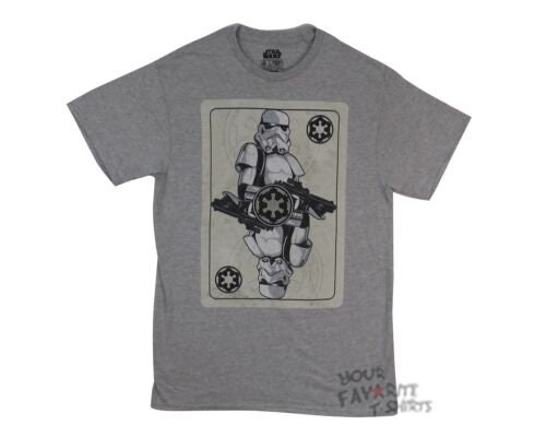 Discover Star Wars Trooper Stormtrooper Playing Card Adult T-Shirt