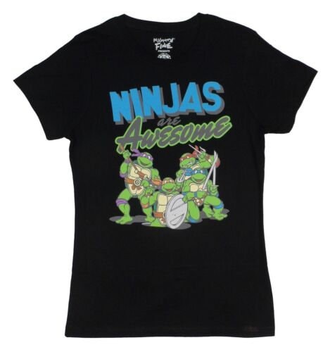 Discover Teenage Mutant Ninja Turtles Ninjas Are Awesome TMNT Junior T-Shirt