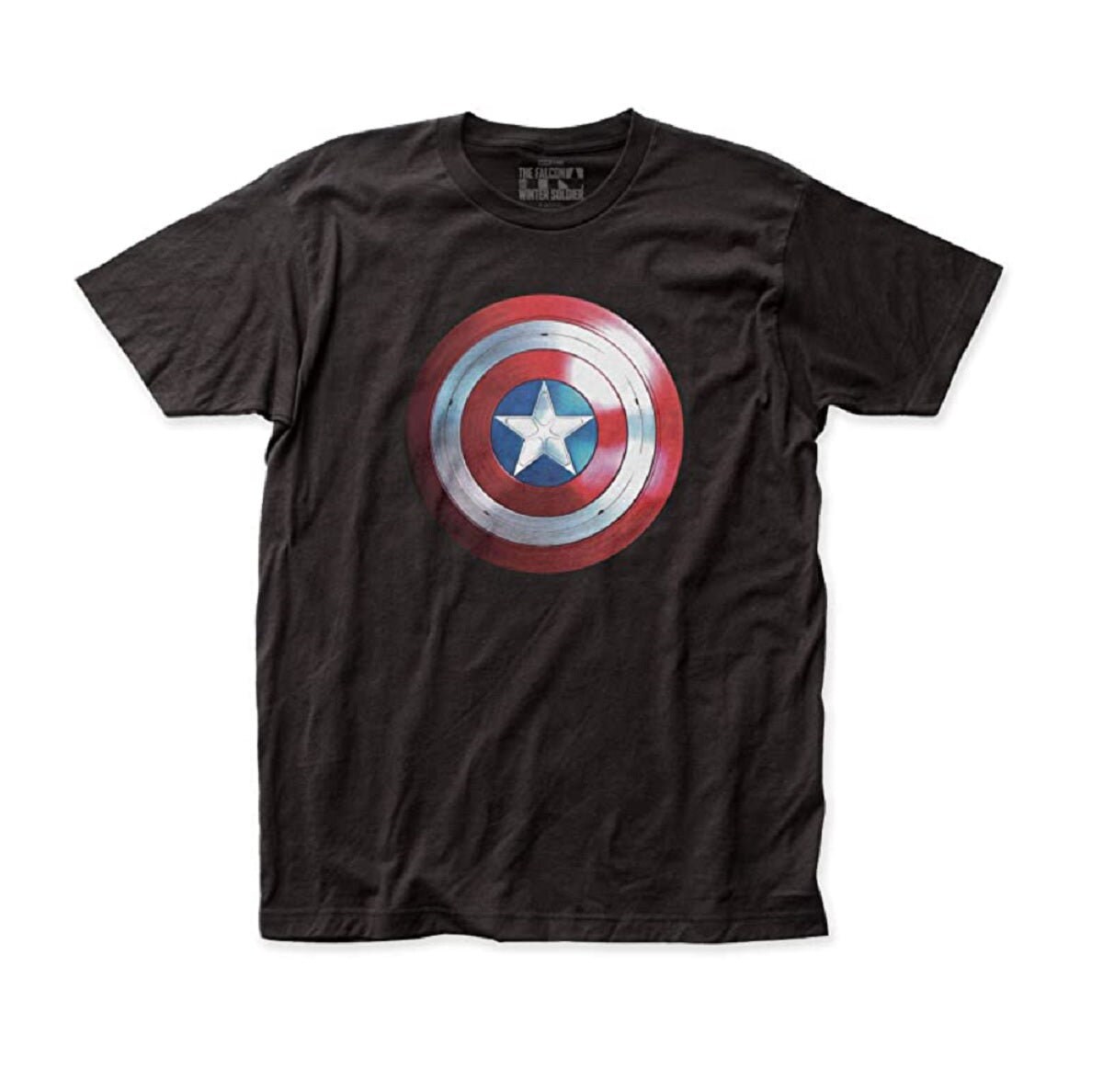 Discover The Falcon and The Winter Soldier Cap Logo Marvel Adult T Shirt