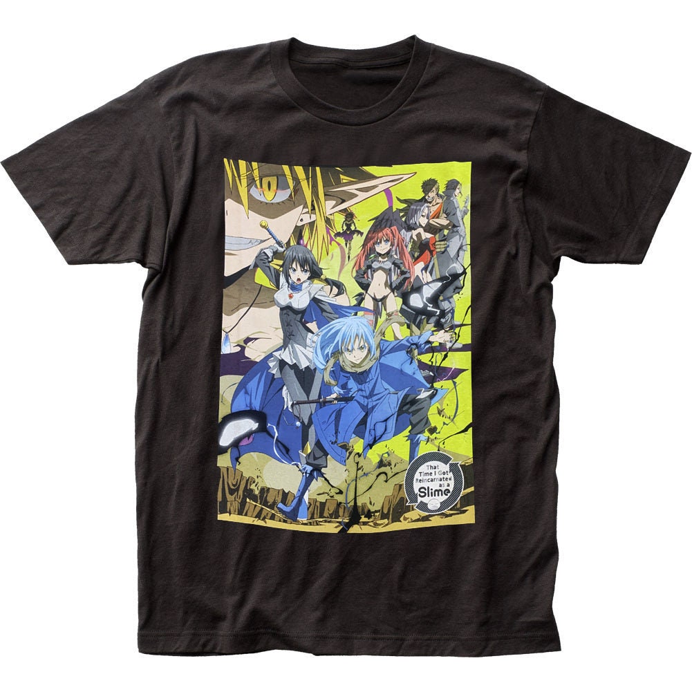 Discover That Time I Got Reincarnated As A Slime Group Anime Adult T Shirt