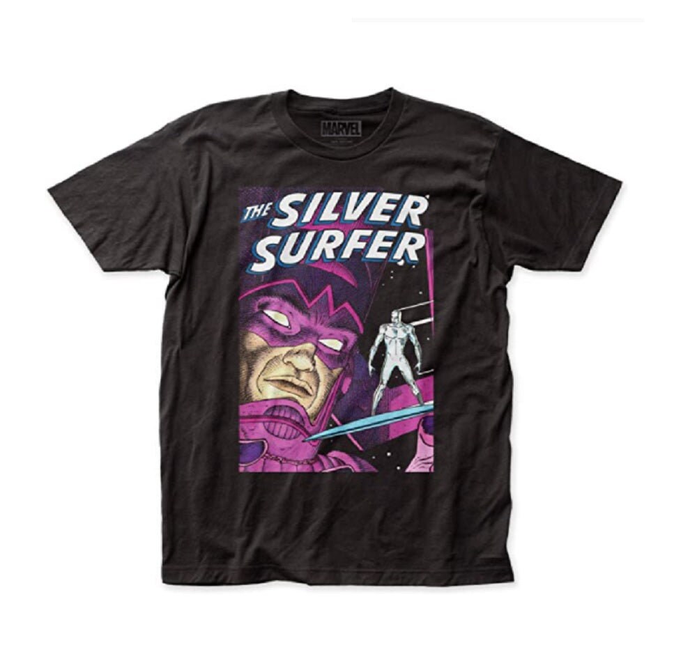 Discover Silver Surfer And Galactus Parable Marvel Comics Adult T Shirt
