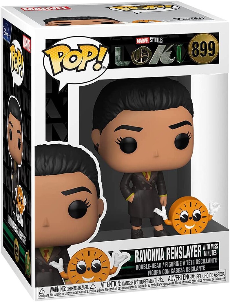Funko Pop & Buddy Marvel Loki Ravonna With Miss Minute - Etsy