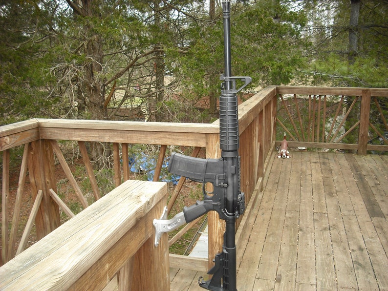 AR15 Gun Rack Work Block Wall Mount Etsy