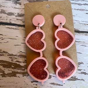 Heart sunny earrings
