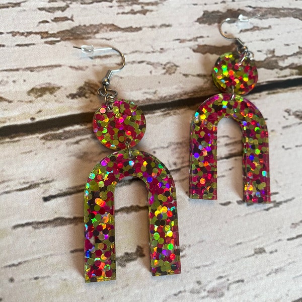 Confetti Earrings Etsy