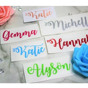 Personalised stickers for bottles &more