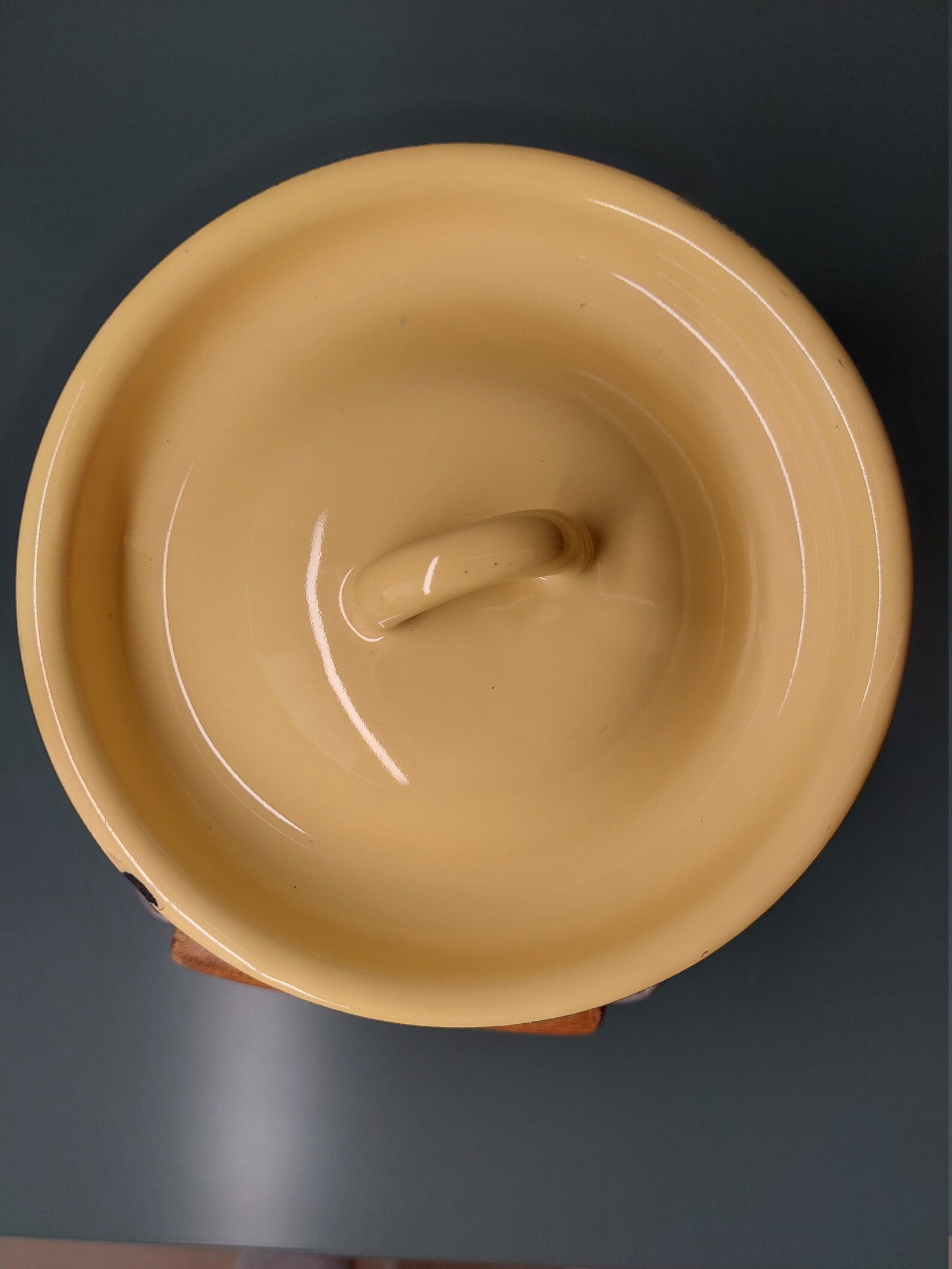 Yellow Enamel Milk Can With Lid Large Milk Can Metal Jug Etsy