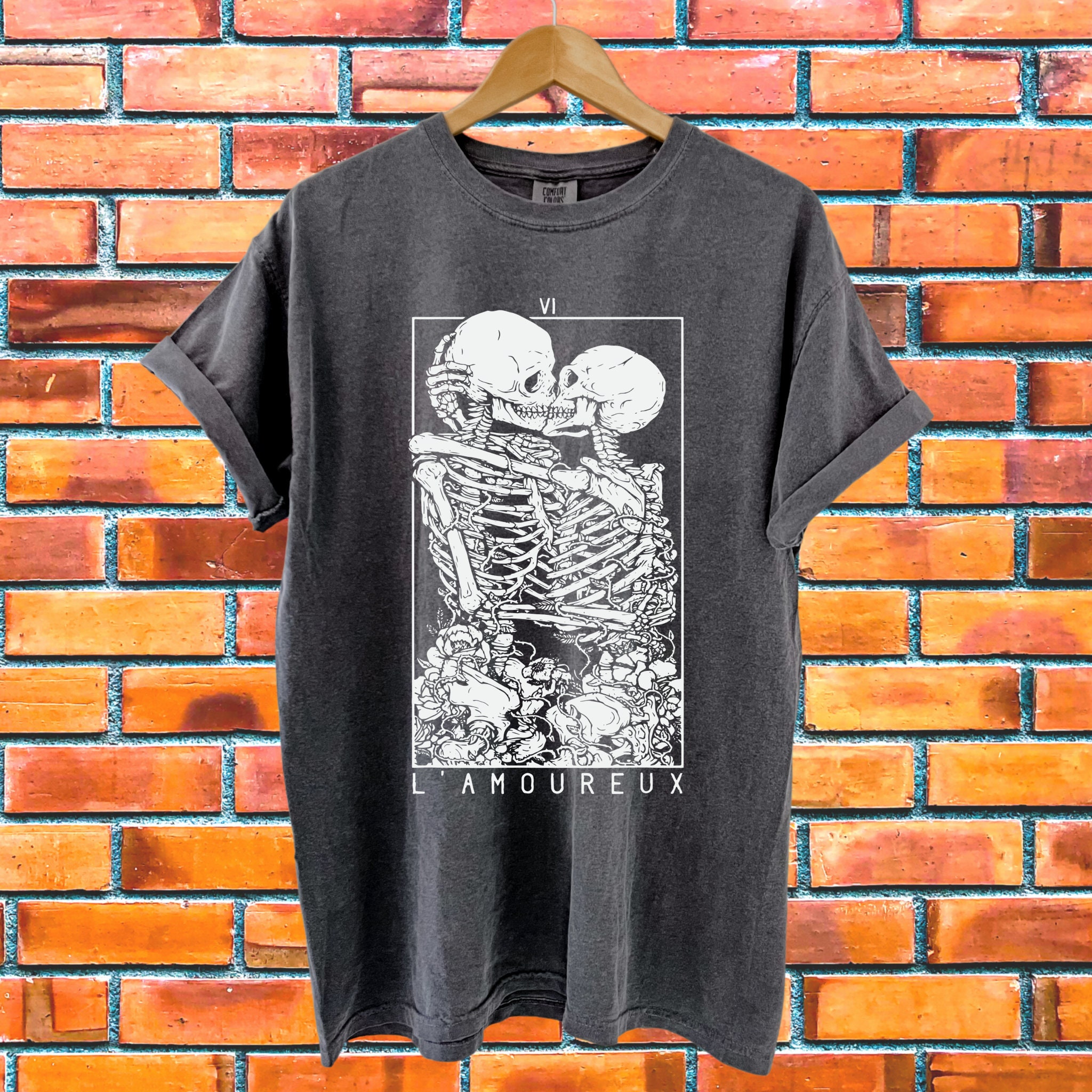 Kissing Skeleton Shirt Skeleton Shirt 