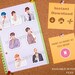 Printable BTS Cupcake Topper, Bts Sticker, Bts Cake Topper, Bts ...