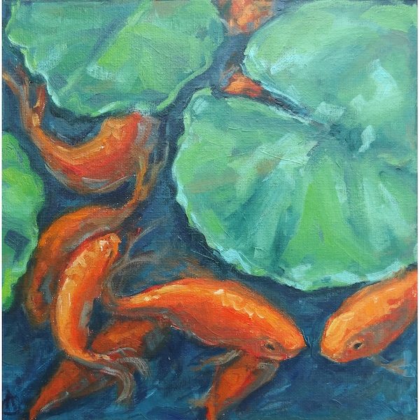 9 Koi Fish Painting Etsy