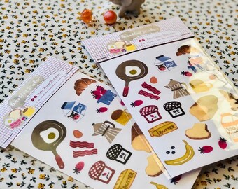 Breakfast Sticker Sheet