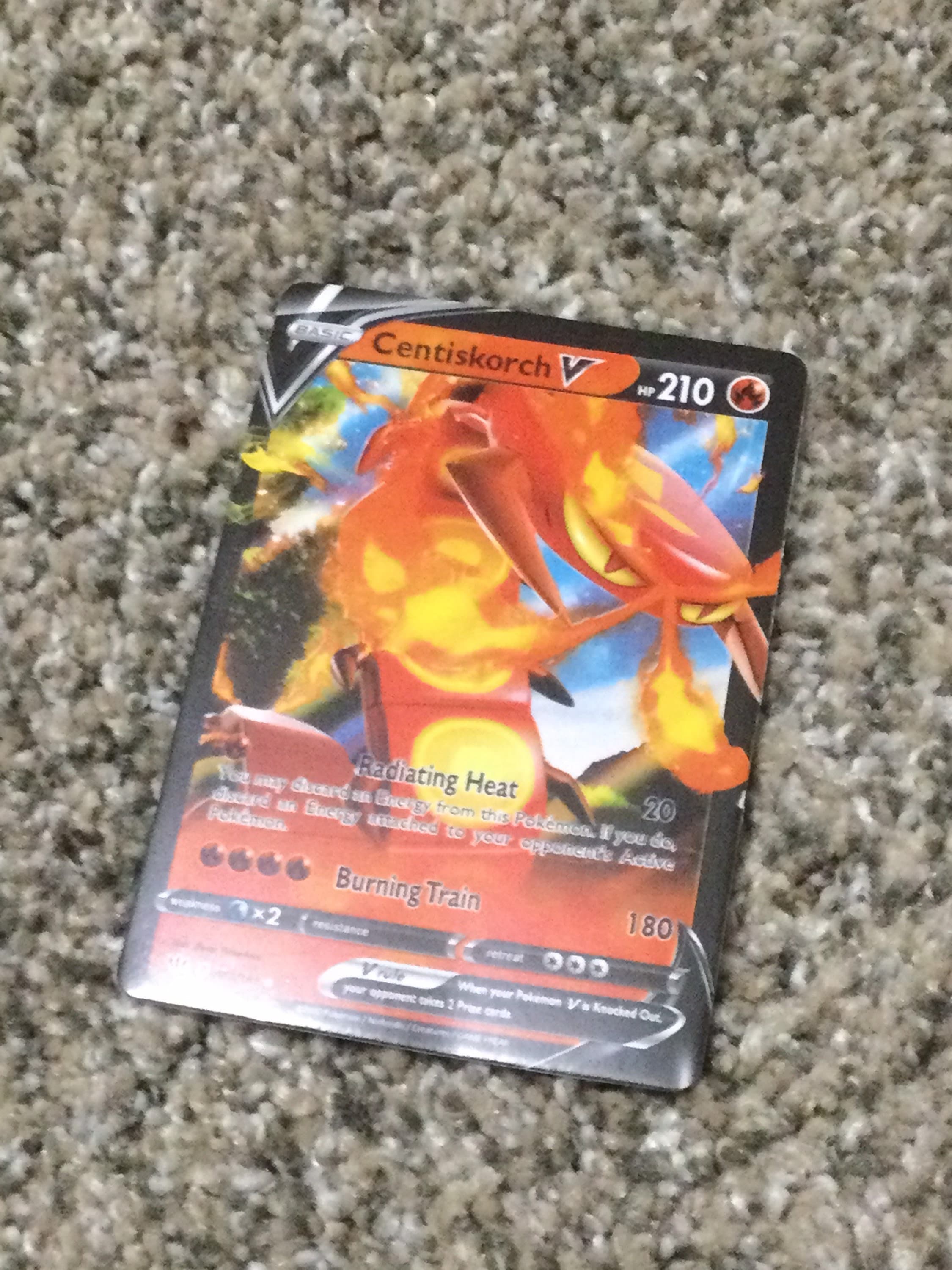pokemon cards centiskorch POKÉMON CARD GAME S8b 219/184 CSR main image 1