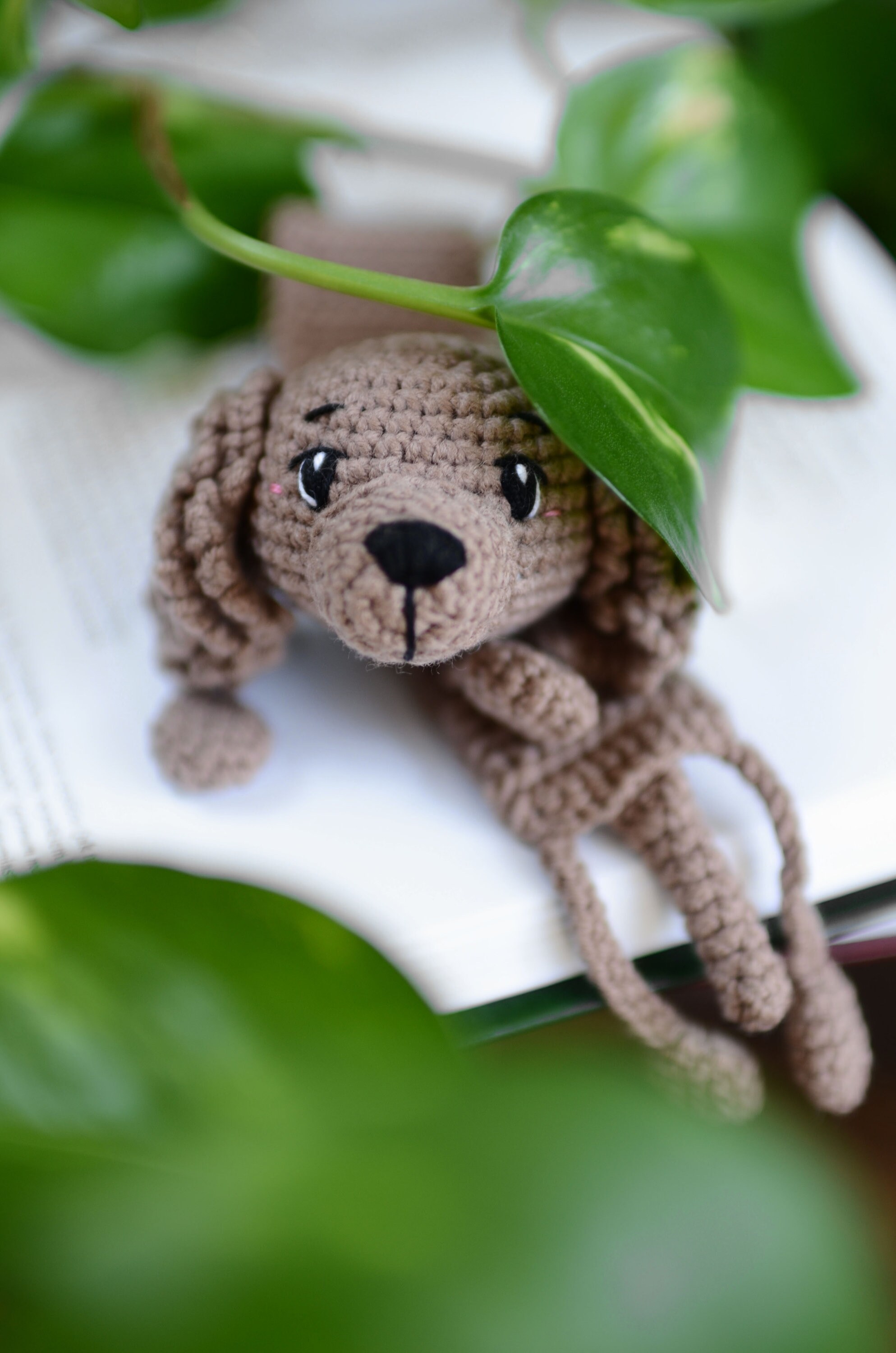 Dog Bookmark Crochet Pattern - Polish/english - PDF - Make Your ...
