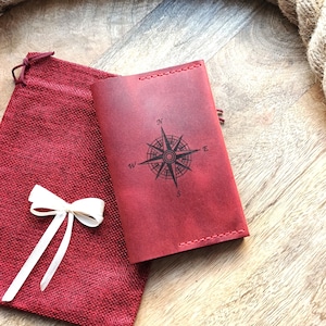 Porta pasaporte personalizado, funda de cuero para pasaporte, billetera personalizada con monograma grabado, estuche para pasaporte, regalo de viaje, accesorios de viaje