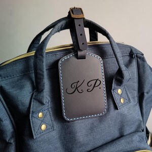 Personalized Leather Luggage Tags Сustom Bag Tag Monogrammed Luggage Tags Luggage Labels Leather Luggage Tag Loops Customized Luggage Tags