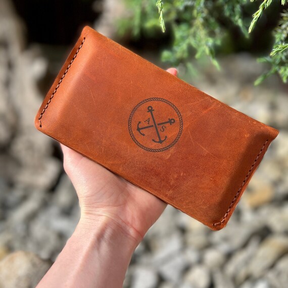 Long Wallet. Personalized Wallet. Custom Leather Wallet. Engraved Phone Wallet. Travel Wallets Clutch Wallet. Cute Long Wallet Etsy