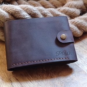 Carteira tripla masculina de couro personalizada com RFID e 11 compartimentos para cartão, compartimento para notas, 2 compartimentos para identidade ou foto e bolso para moedas com zíper