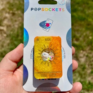 PopSocket™ PopGrip | TAROT CARD SHAKER | Phone Grip Magick Spells Fortune Teller Reading | Witchy Cute Alter Ouija Intuition Sun Moon Death
