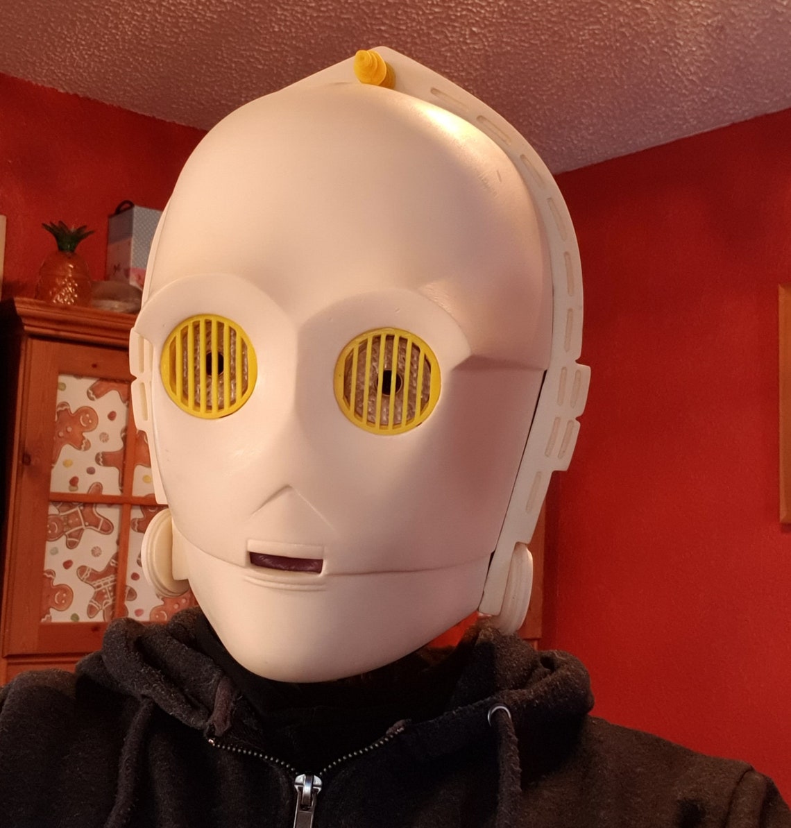 C3PO inspired 11 wearable or display 3d printing STL File